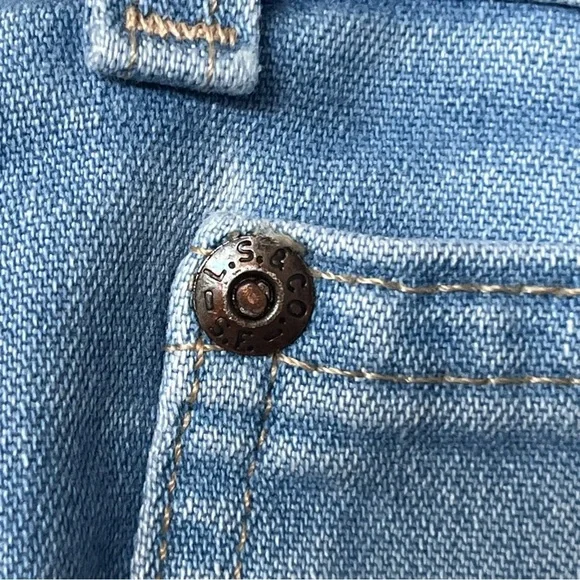 Vintage Levi's 530 with A Skosh More Room W32xL28 Blue Jeans-Orange Tab- USA - Picture 9 of 10